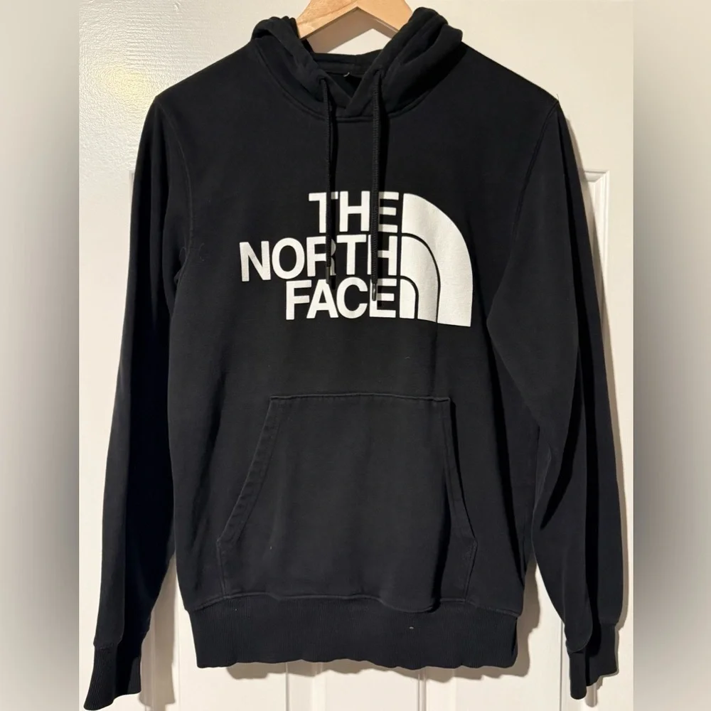 The North Face Half Dome Hoodie Mens Small Black Pullover Sweatshirt